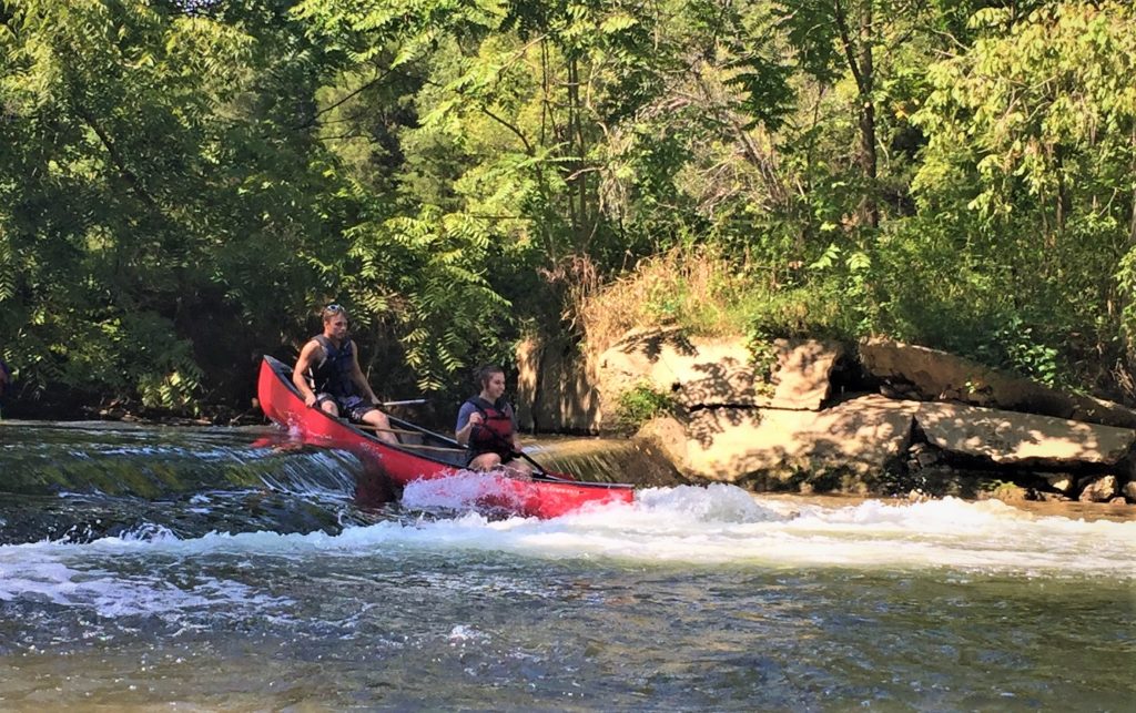 Canoeing on Antietam Creek