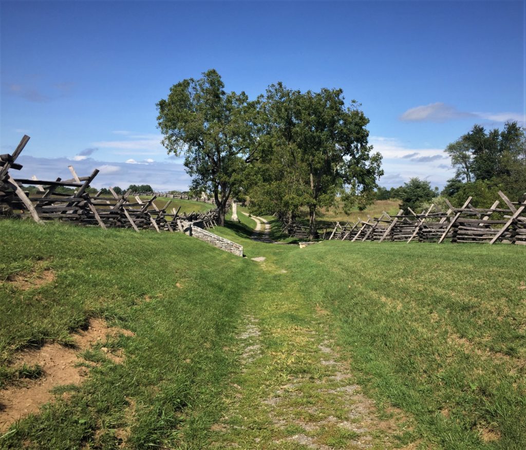 Bloody Lane at Antietam Battlefield