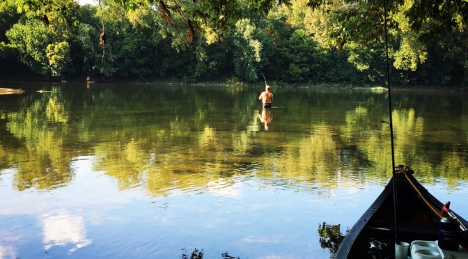 Fishing on the Potomac River